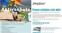 Desktop Screenshot of aktivschutz.prodry.de